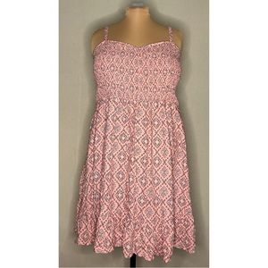 🌺 Torrid Pink & Black Casual Dress 4x NWOT